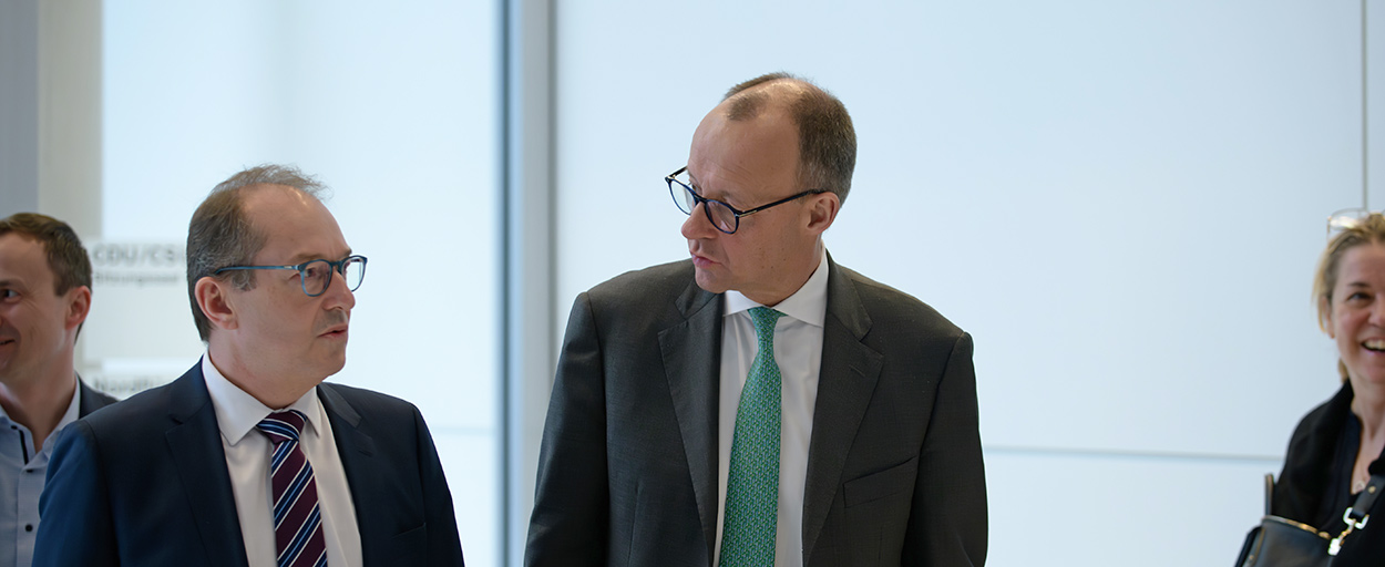 alexander dobrindt and friedrich merz