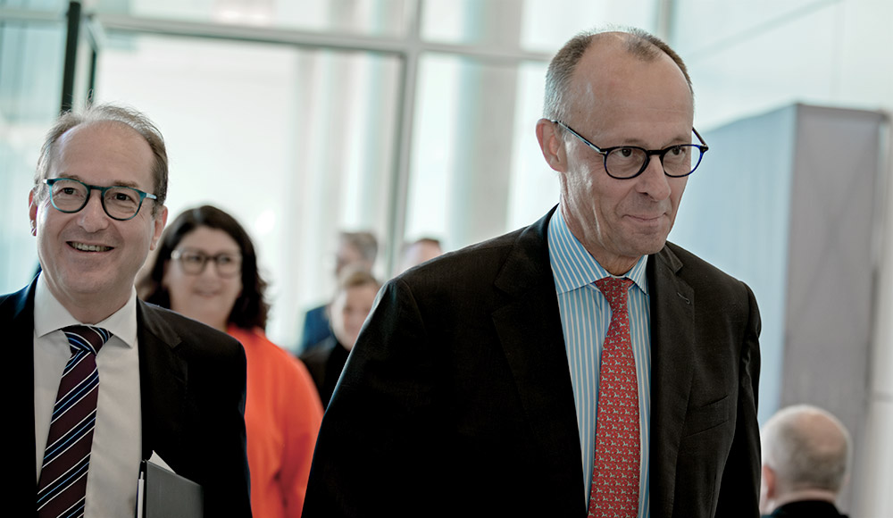 alexandser dobrindt und friedrich merz