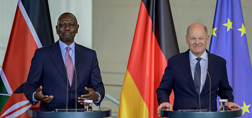 olaf scholz und william ruto